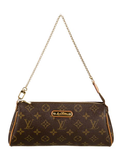 lv eva clutch strap length|louis vuitton clutch.